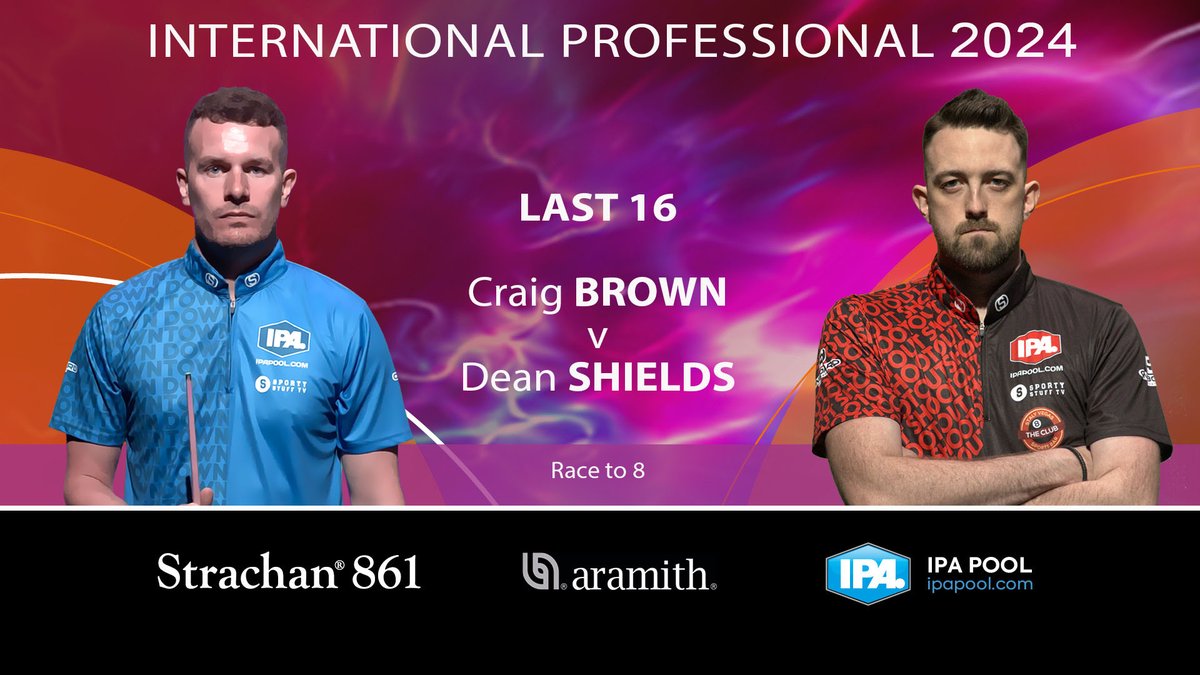 𝙒𝙀 𝘼𝙍𝙀 𝙇𝙄𝙑𝙀 𝙁𝙍𝙊𝙈 2𝙋𝙈

We are getting down to the business end of the International Pro event, and what an opening match up to get things underway 

Main Table: youtube.com/watch?v=-4tO4m…
Table 1: youtube.com/watch?v=TsEJTN…