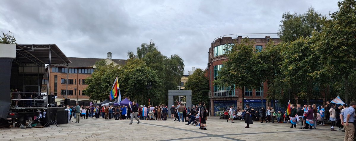 Women's Platform (@niwep) on Twitter photo Standing in solidarity with Trans Pride today. We're not equal until all are equal.
<a href="/transprideni/">Trans Pride NI</a> Standing in solidarity with Trans Pride today. We're not equal until all are equal.
<a href="/transprideni/">Trans Pride NI</a>