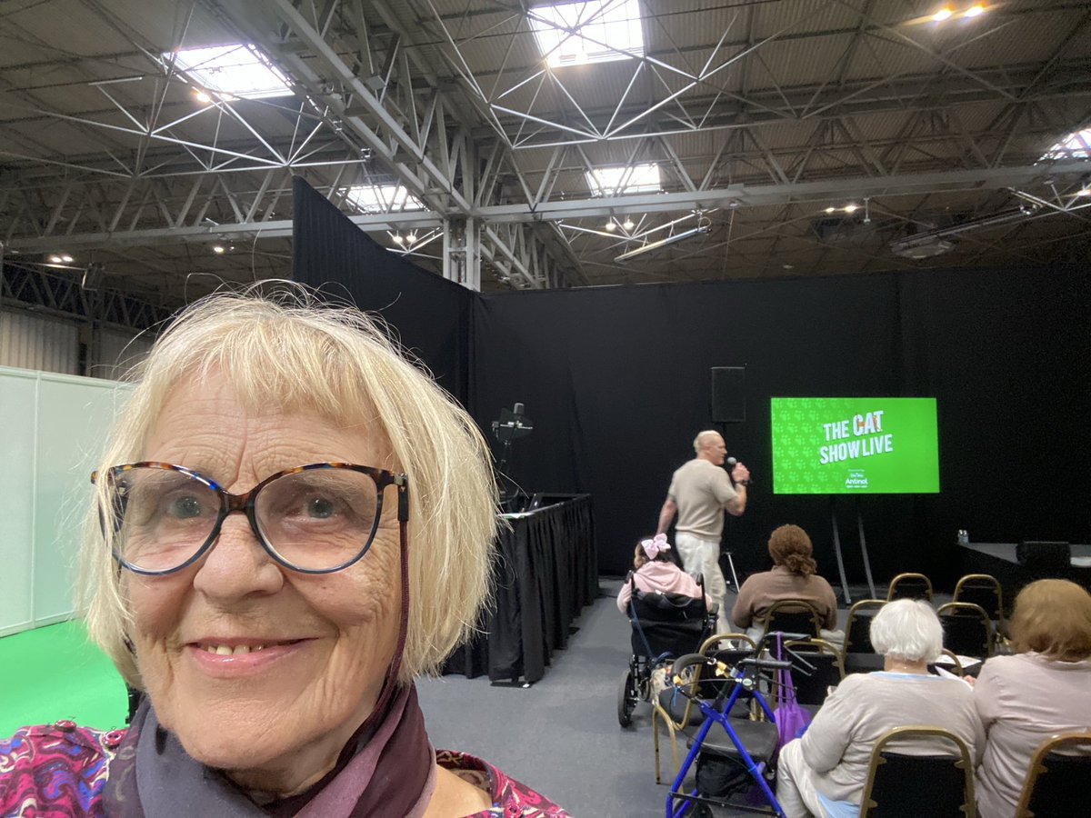 Just before my talk. My feelings are pure terror