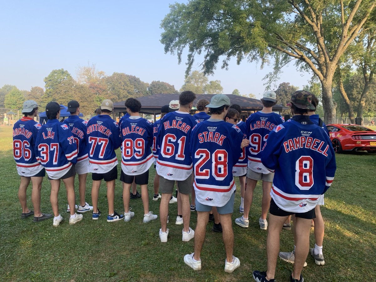 The ⁦⁦<a href="/LGKitchenerRan1/">LG_KitchenerRangers</a>⁩ have arrived in support of ⁦<a href="/POGO4kids/">POGO</a>⁩!