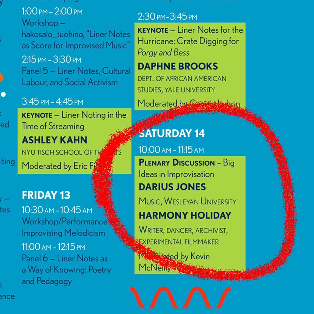 ⏰ 10:00 AM 🎭 ImprovLab

Join us for the final event of our 2024 GJFC:

"Big Ideas in Improvisation: @ImDariusJones (composer, saxophonist) and <a href="/Harmony_Holiday/">Harmony Holiday</a> (poet, choreographer, filmmaker)"

Learn more: bit.ly/3TojrnH

#jazz #improv #bigideas #GJFC #IICSI #music