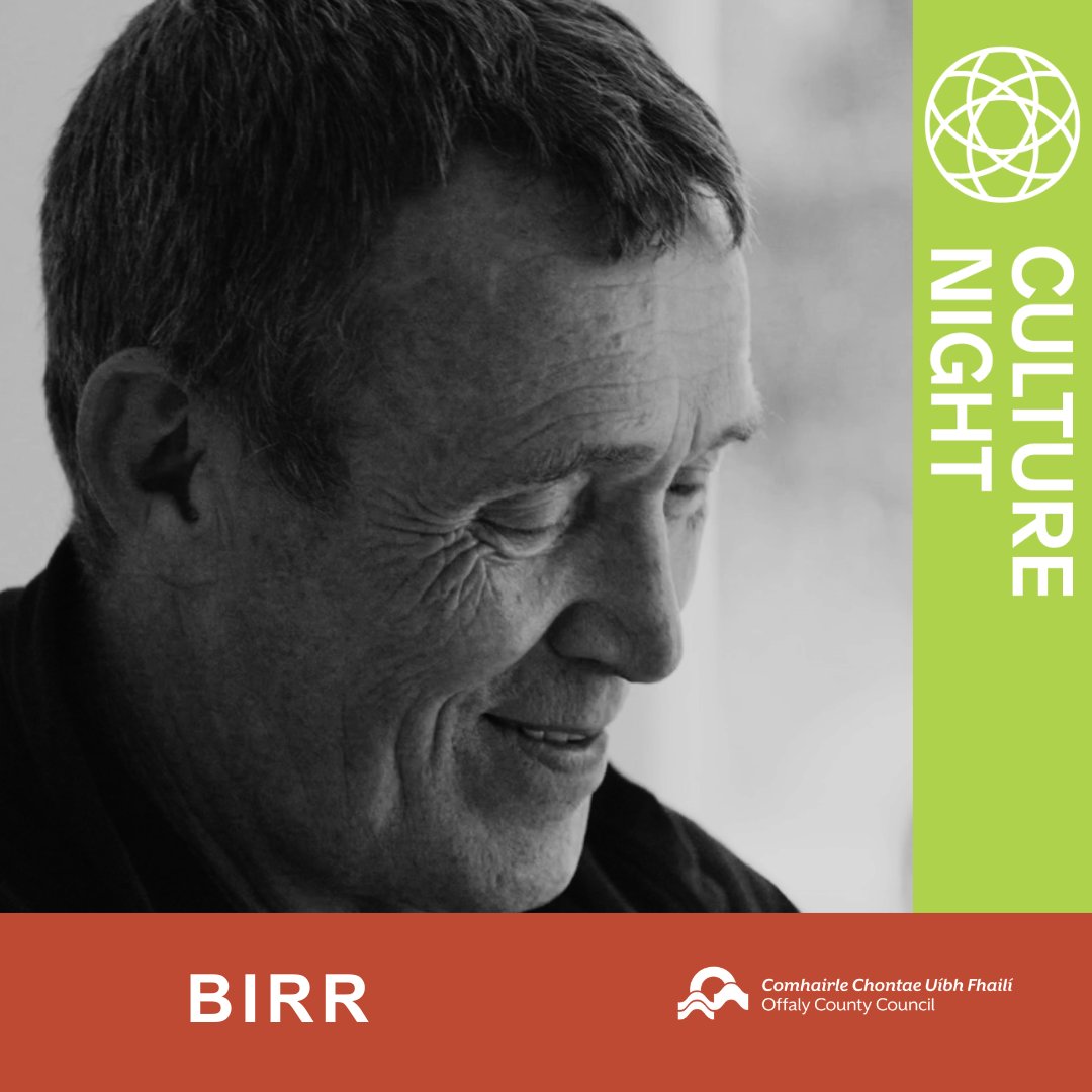 Offaly Arts (@offalyarts) on Twitter photo JOURNEYING TOGETHER - Thomas McCarthy and his ensemble showcase Irish Traveller songs & stories, with live music from Paddy Keenan of The Bothy Band and Michael Buckley
📍 <a href="/BirrTheatre/">Birr Theatre & Arts Centre</a>
⏰ 8pm
📆 20 Sept 2024
🎫FREE ADMISSION but booking via birrtheatre.ticketsolve.com/ticketbooth/sh…
#CultureNight JOURNEYING TOGETHER - Thomas McCarthy and his ensemble showcase Irish Traveller songs & stories, with live music from Paddy Keenan of The Bothy Band and Michael Buckley
📍 <a href="/BirrTheatre/">Birr Theatre & Arts Centre</a>
⏰ 8pm
📆 20 Sept 2024
🎫FREE ADMISSION but booking via birrtheatre.ticketsolve.com/ticketbooth/sh…
#CultureNight