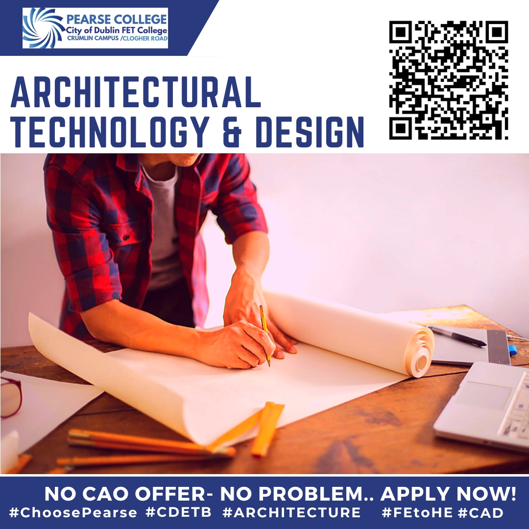 If you didn't get the points for your Construction, Architecture or Engineering degree, check out our Architectural Technology with Sustainable Construction Course. With a Construction Technology QQI Award (5M5010) it provides pathways to a host of different construction courses.