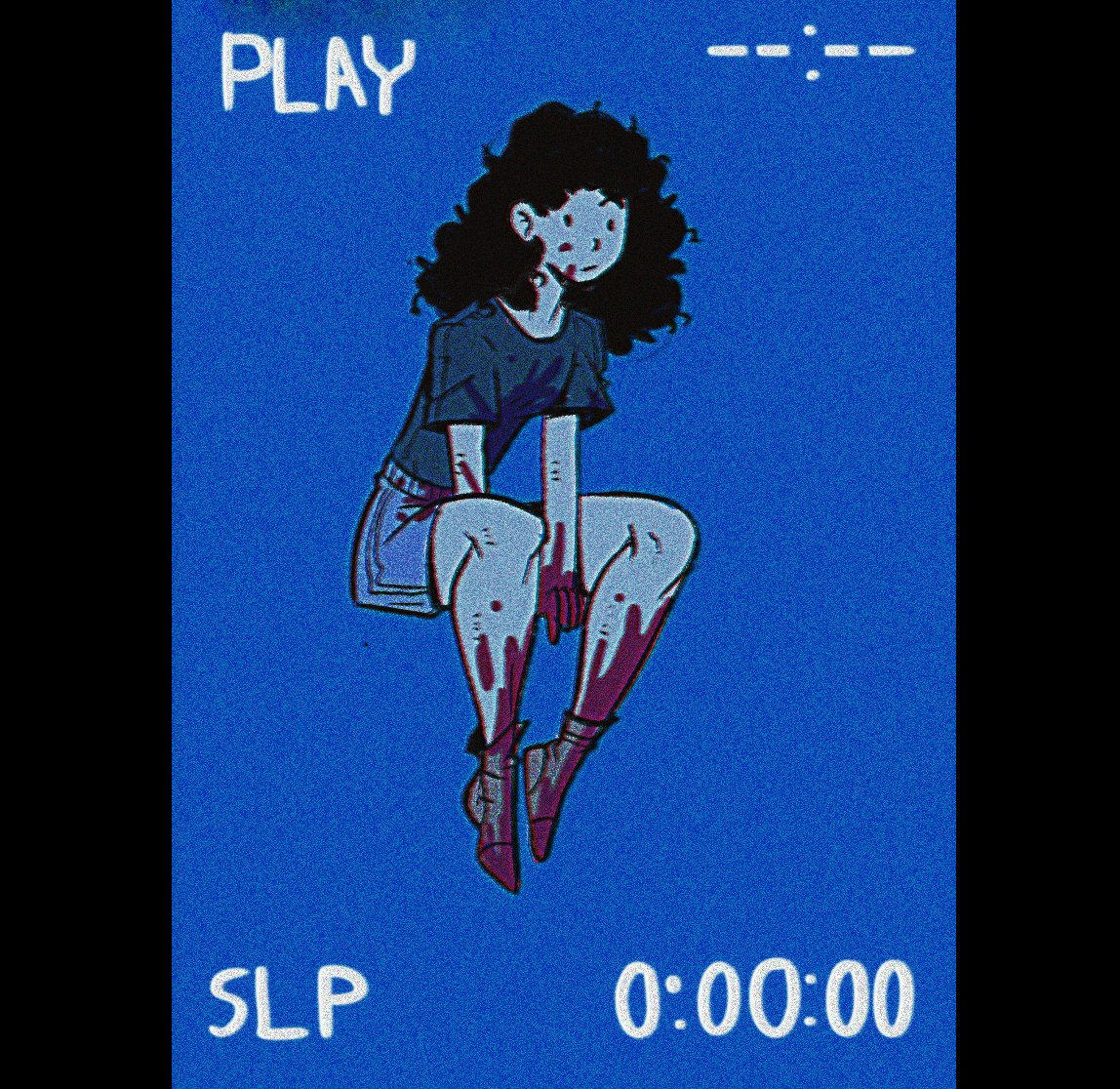 ElenaPini5's tweet photo. Trying to improve my retro/vhs vibe
I think im  solwly getting there
#art #digitalart #VHS #girl https://t.co/GqBTEBD9gQ