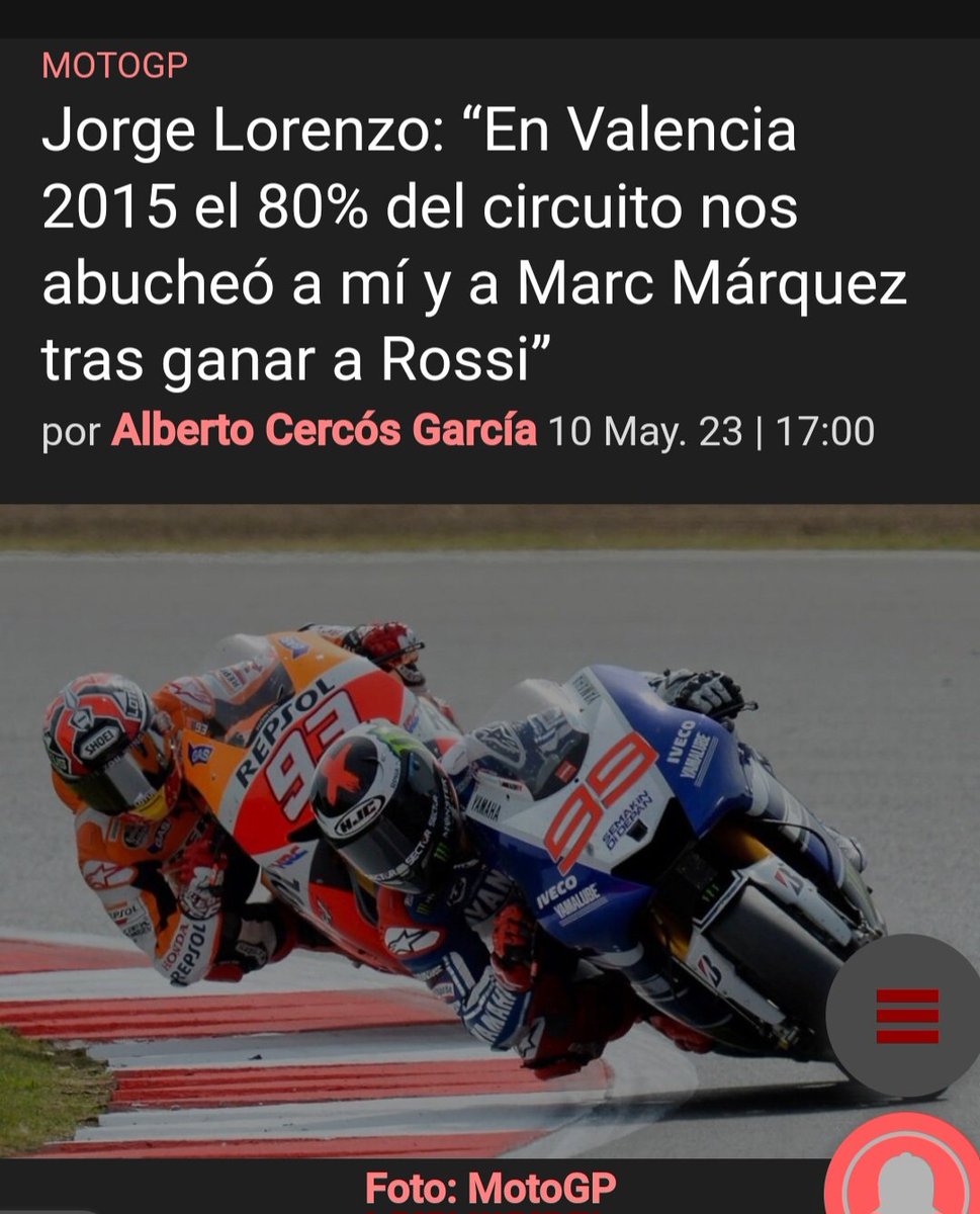 eme2alumnos's tweet photo. @amendiluze Marc sacó un documental en 2023 hablando mal de Rossi y justificando el amaño.

Rossi ha respondido una pregunta sobre Marc dentro de un podcast de 2h.

Marc se fue abucheado de Valencia el día que hizo perder a Rossi (izquierda)

Rossi se fue con el homenaje de campeón (derecha) https://t.co/y35JRetYrv