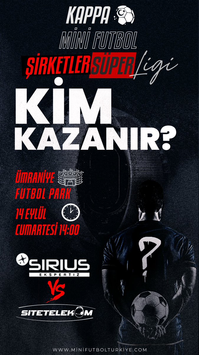 Şirketler Süperligi başlıyor 🇹🇷🏆 <a href="/futbolparktr/">FutbolPark Halı Saha</a>