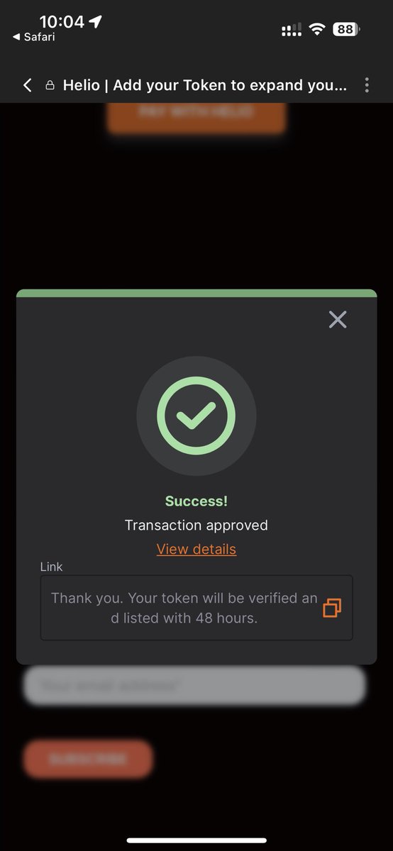theothermanuel's tweet photo. First things first!

Hereby I confirm the payment of the listing fee to Helio for adding $wDOG as a payment method for the merch store. It will likely take 48 hours until $wDOG is fully available as a payment option.

The dog stays wrapped! 🕸️🐶✨ https://t.co/at7k59qFc8
