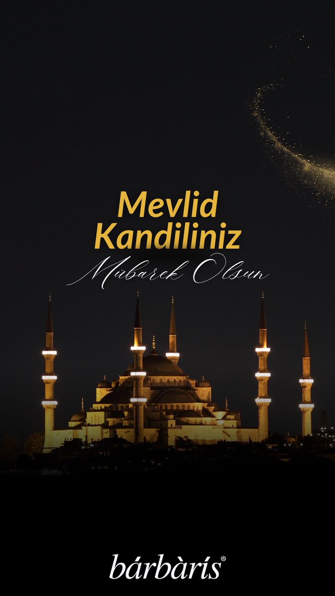 Mevlid Kandilimiz Mübarek Olsun #KandilimizMuebarekOlsun