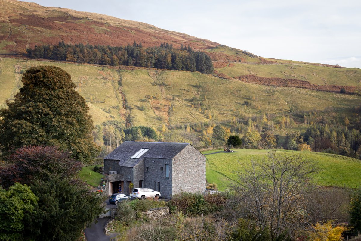 House on the Hill, Troutbeck. 
#BRITICAN #LakeDistrict #Construction #dreamhomes