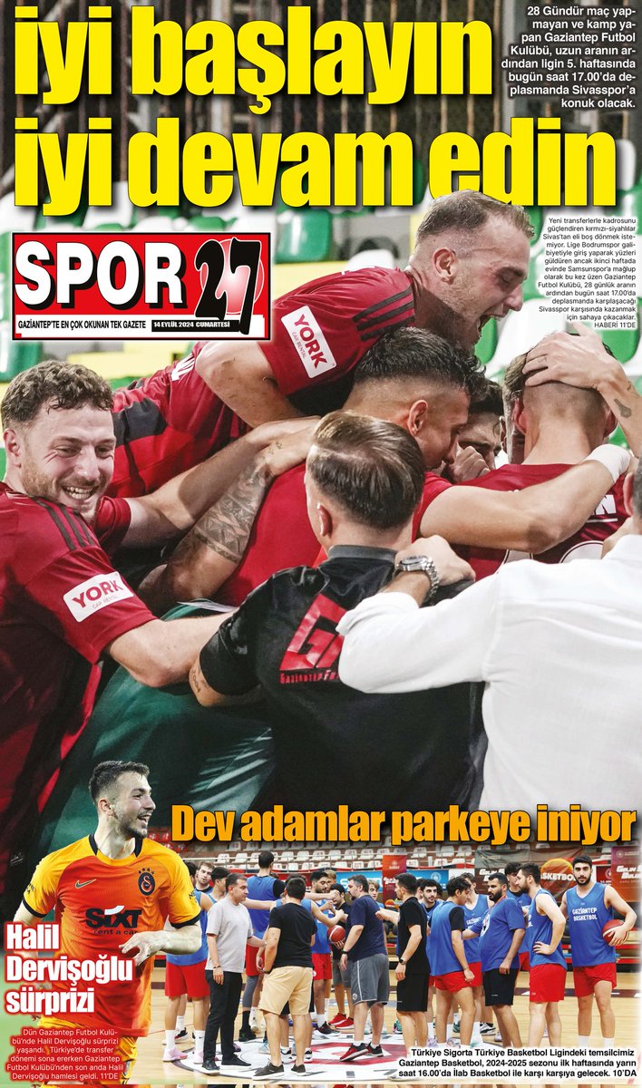 Gaziantep’in sesinden merhaba sevgili okurlarımız. 
■Bugün Festival startı verildi. Akşam da konserler başlıyor. Umarım trafik, park ve tuvalet için tedbir alınmıştır. Katılımın fazla olacağı için görevlilere çok iş düşüyor.
■ Okul kantinlerindeki fiyatların yüksek oluşunun en