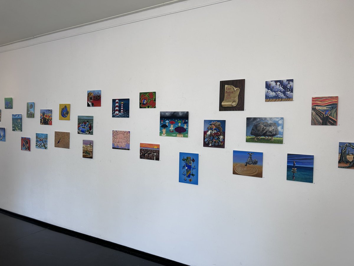 Van 7 t/m 26 september is in galerie Arti Shock de expositie ‘vluchten kan niet meer?’ Van Jacqueline Stubenitsky te bezichtigen. Jacqueline is zondagmiddag 15 september van 14-17.00 zelf aanwezig in de galerie. Van harte welkom! Schoolstraat 26 Rijswijk. #acrylpainting #klimaat