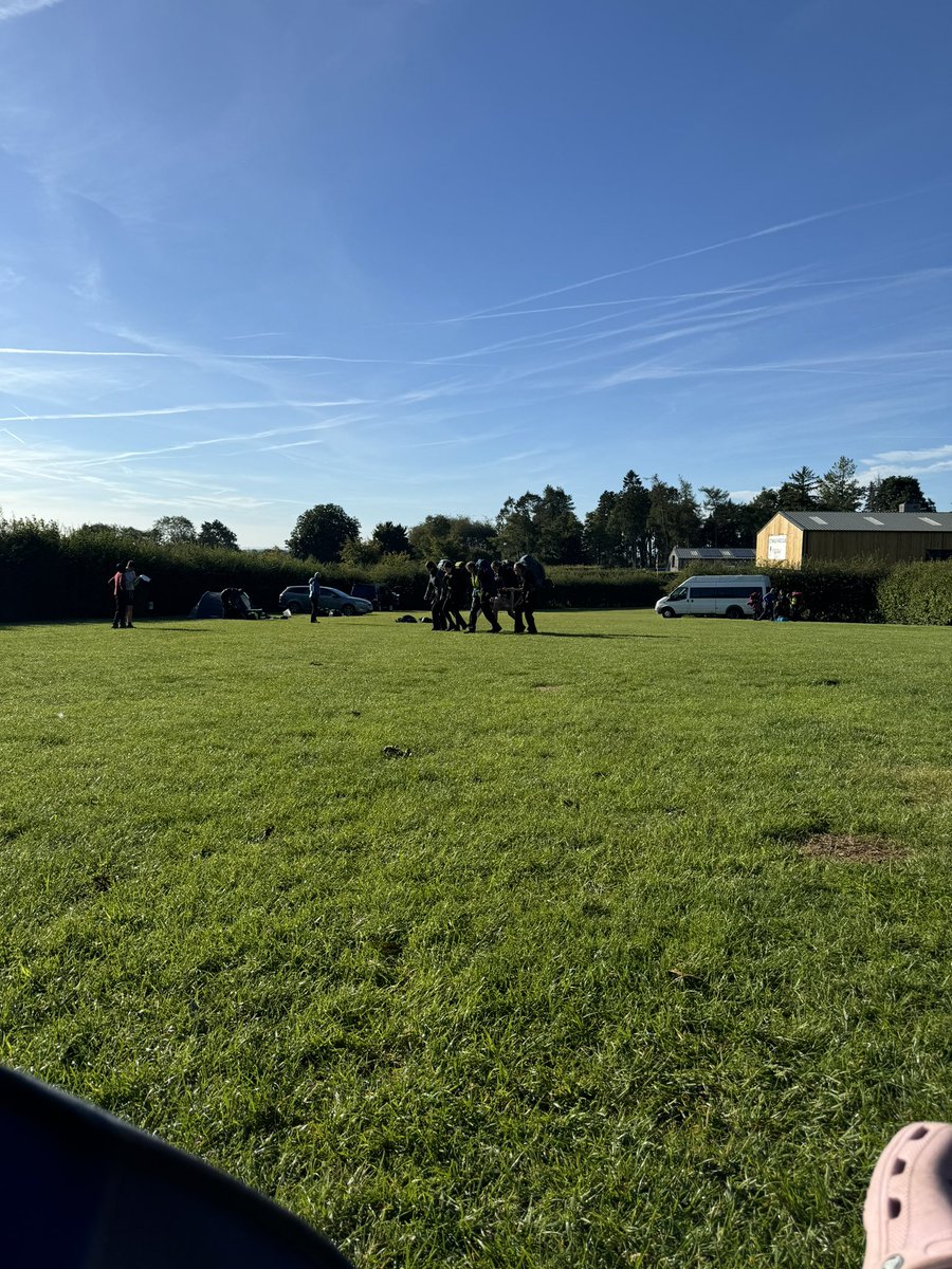 Day two underway 🎉🏕️🌅