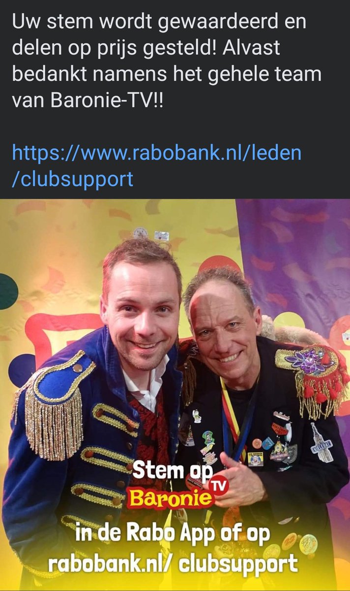 PetervanGool2's tweet photo. Dank u wel!! 😉 https://t.co/oz4clbt2H0