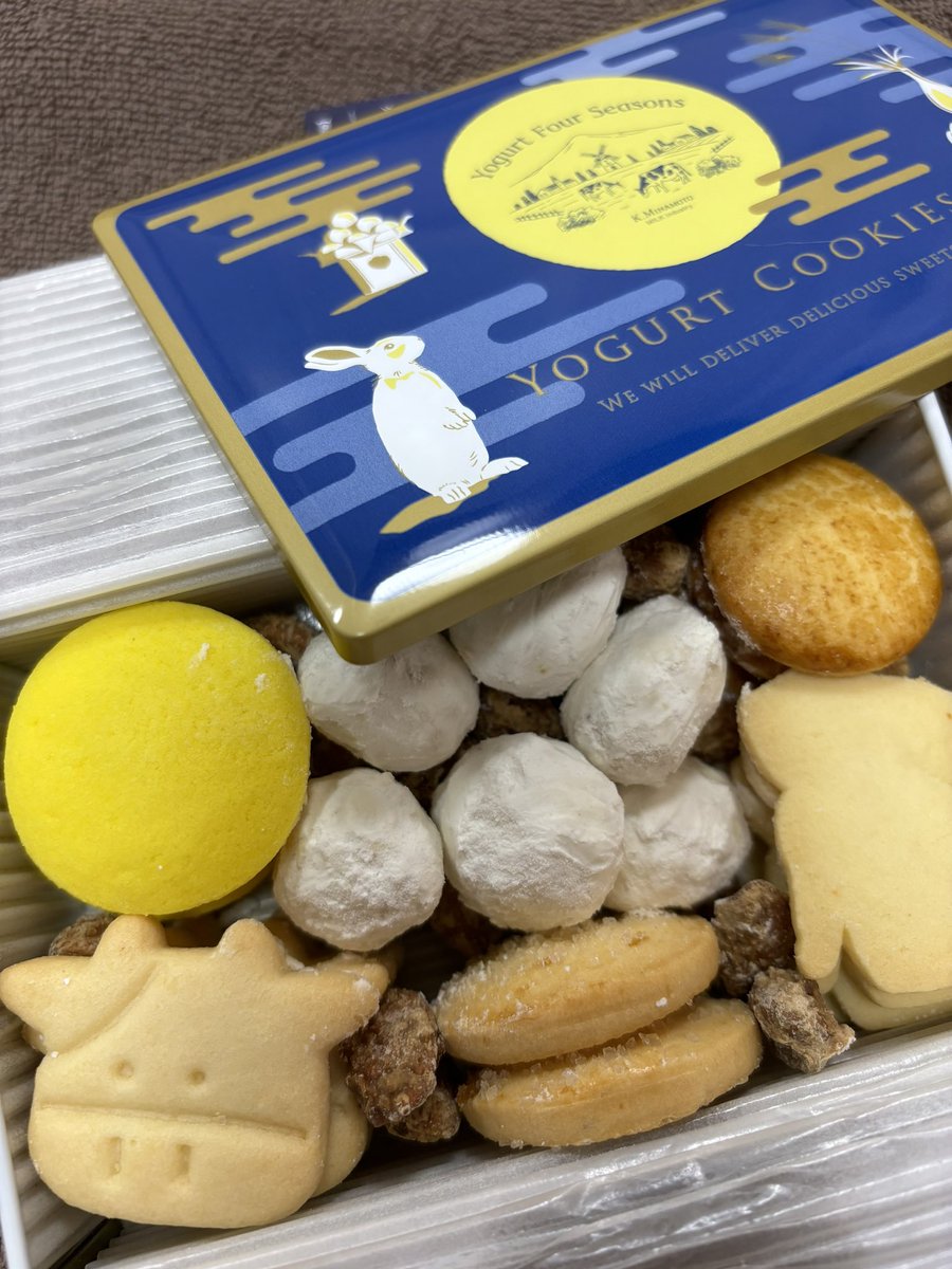 rich_meruru's tweet photo. 頂いたクッキーがかわいくて思わず📷 https://t.co/vidQDTjiAW