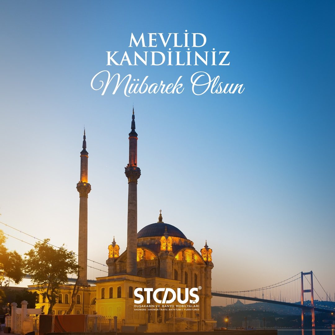 ❝O’ geldi;
Aydınlığa kavuştu asırlardır güneş bekleyen geceler.❞

Tüm İslâm âleminin Mevlid Kandili mübârek olsun.
