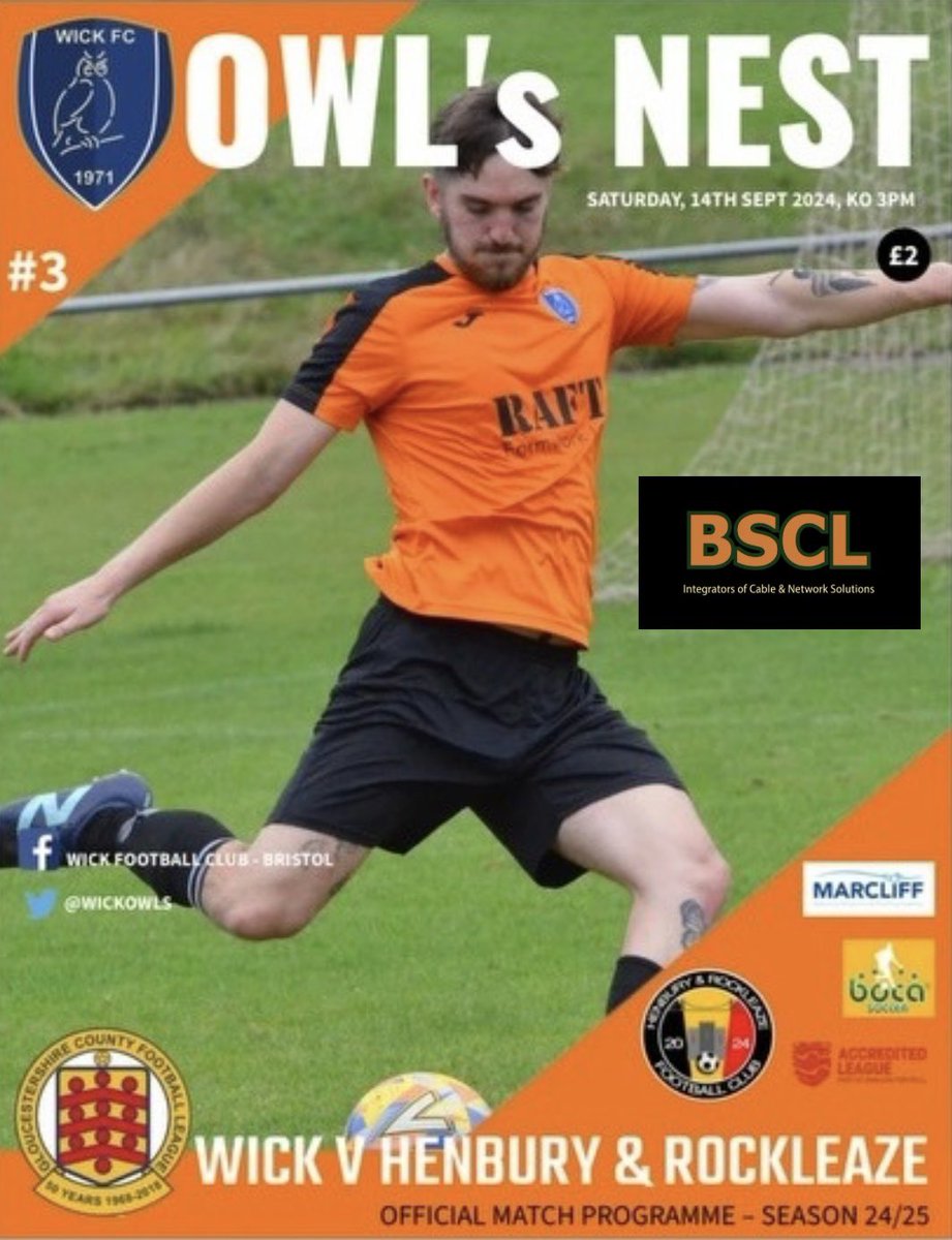 wickowls's tweet photo. Tom Norley is our featured player on the front cover of today’s award winning programme. Kick off is 3pm at The Nest, come and grab a copy. Tom is sponsored by BSCL.

#Owls https://t.co/1lTVQ0EW7n