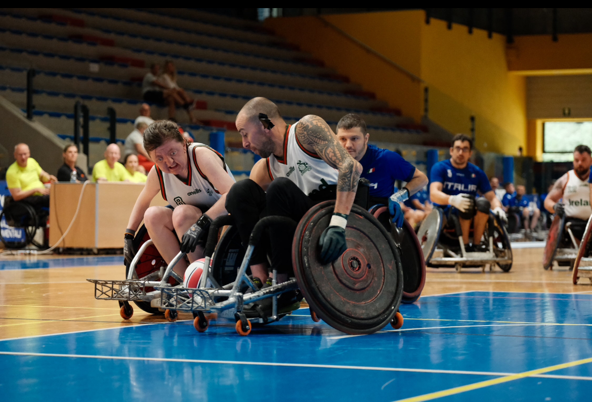IWASport's tweet photo. The Irish Wheelchair Rugby squad are training today at ALSAA Sports Centre along with a come and try session from 1pm to 2pm as well!
#WheelsInGreen
@sportireland @WheelsInGreen @ParalympicsIRE @RebelWheelers @UlsterBarbarian https://t.co/yHzuZqCuq8