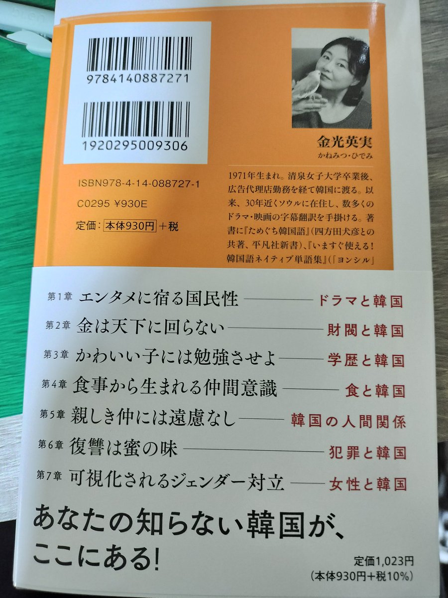 購入しました。各章が興味深い。改めて韓国文化への評論を読もうと思います。