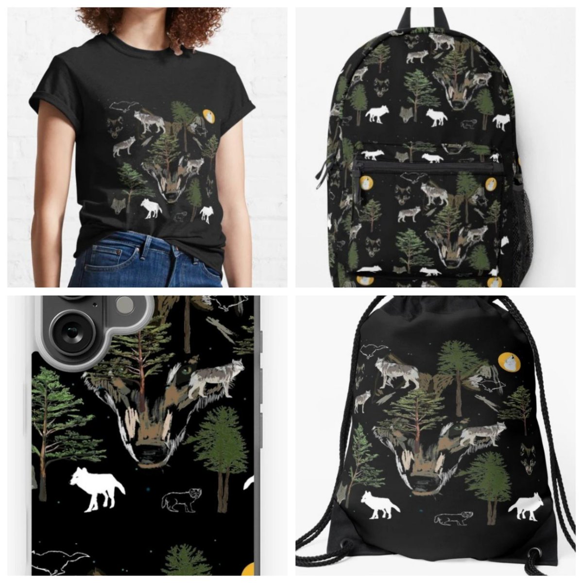 Manitarka's tweet photo. #wolf #wolves #graywolf #animals #woodland #wilderness #stringback #bags #apprel #case #skin #backpack #backtoschool #Redbubble #Manitarka
https://t.co/9UrrKDHMx0 https://t.co/Oju25P1Br7
