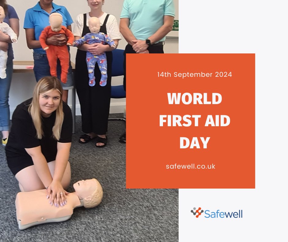 Thinking about the vital role first aid plays in our workplaces on #WorldFirstAidDay.
Be trained, be HSE compliant, be the hero your workplace needs.
Sign up for our Emergency First Aid or First Aid for Mental Health training.

#FirstAid #MentalHealth #WorkplaceSafety #Training