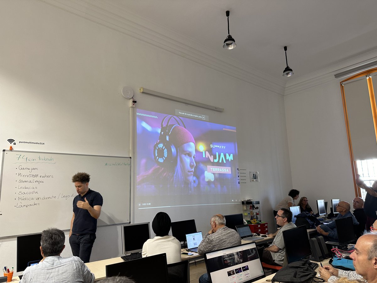 ScratchEd Meetup BCN tweet media