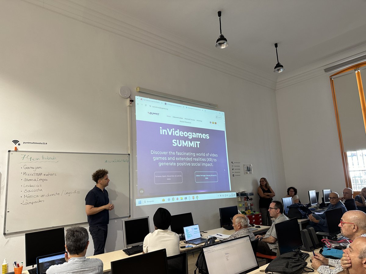 ScratchEd Meetup BCN tweet media