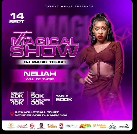 issac_tugume's tweet photo. Neliah To Perform ‘Temala’ Live At The Magical Show
https://t.co/8E70Gak66v
If you are a fan of Ugandan Afrobeat music then ‘Temala’ by Neliah, which is available on YouTube and digital streaming platforms, is the perfect treat for you.
#Neliah #Temala #DJMagic #TheMagicShow https://t.co/qEpW8DRRYR