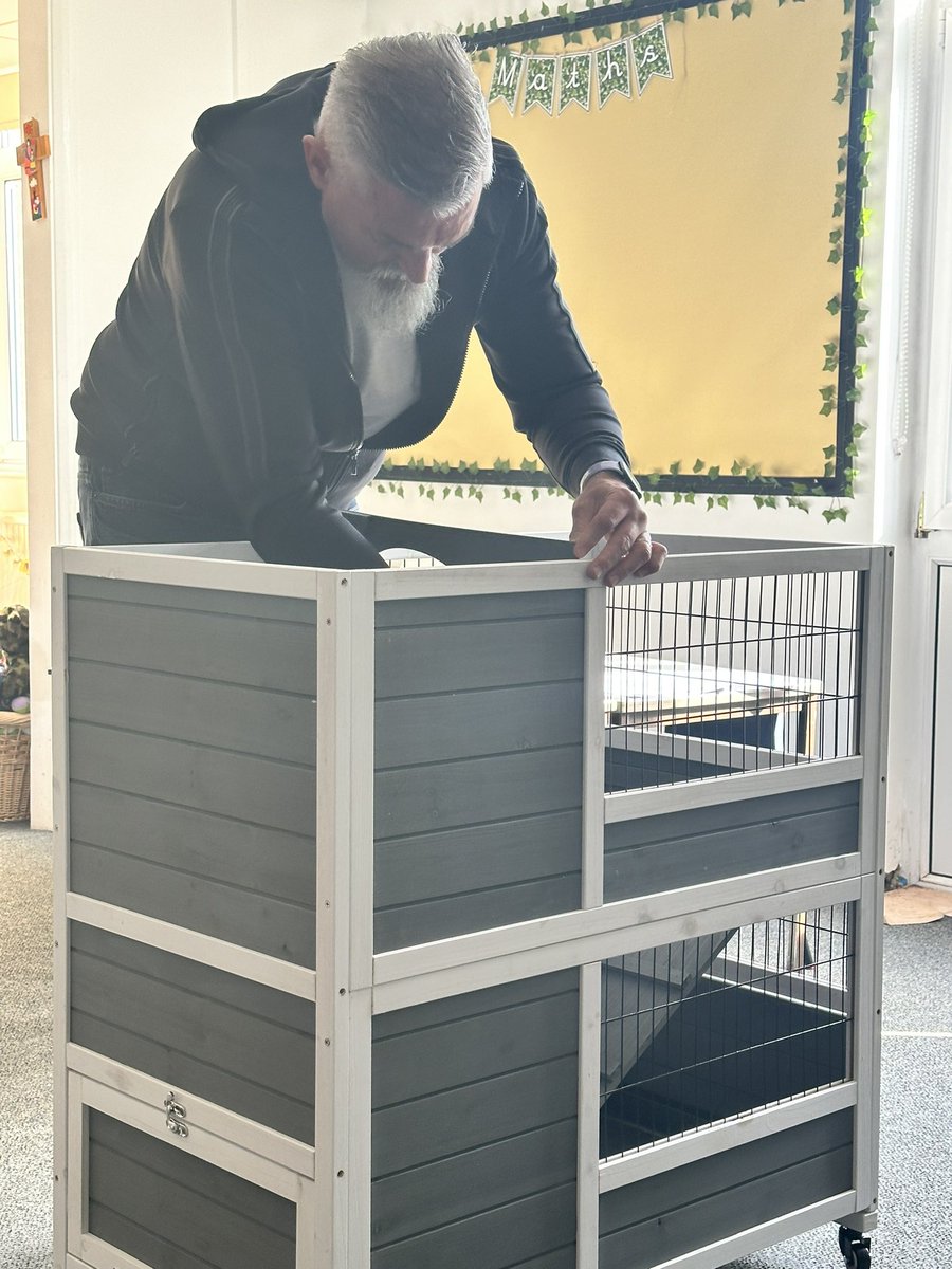 MrsHyear5 (@mrshyear5) on Twitter photo What to do on a Saturday morning? Get your husband to come to school and build the hutch for the class rabbit to come home! #primaryschool #teamasb <a href="/all_cofe/">All Saints Babbacombe CofE Primary School</a> 😀😀 What to do on a Saturday morning? Get your husband to come to school and build the hutch for the class rabbit to come home! #primaryschool #teamasb <a href="/all_cofe/">All Saints Babbacombe CofE Primary School</a> 😀😀