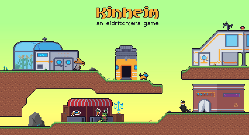 eldritchjera's tweet photo. Hey everyone! Here's some new and some reworked pixel art for my game. I've also decided to update the name to something a little more relevant, from Elderpoint to Kinheim.
#pixelart #gamedev https://t.co/r27kel7hS3