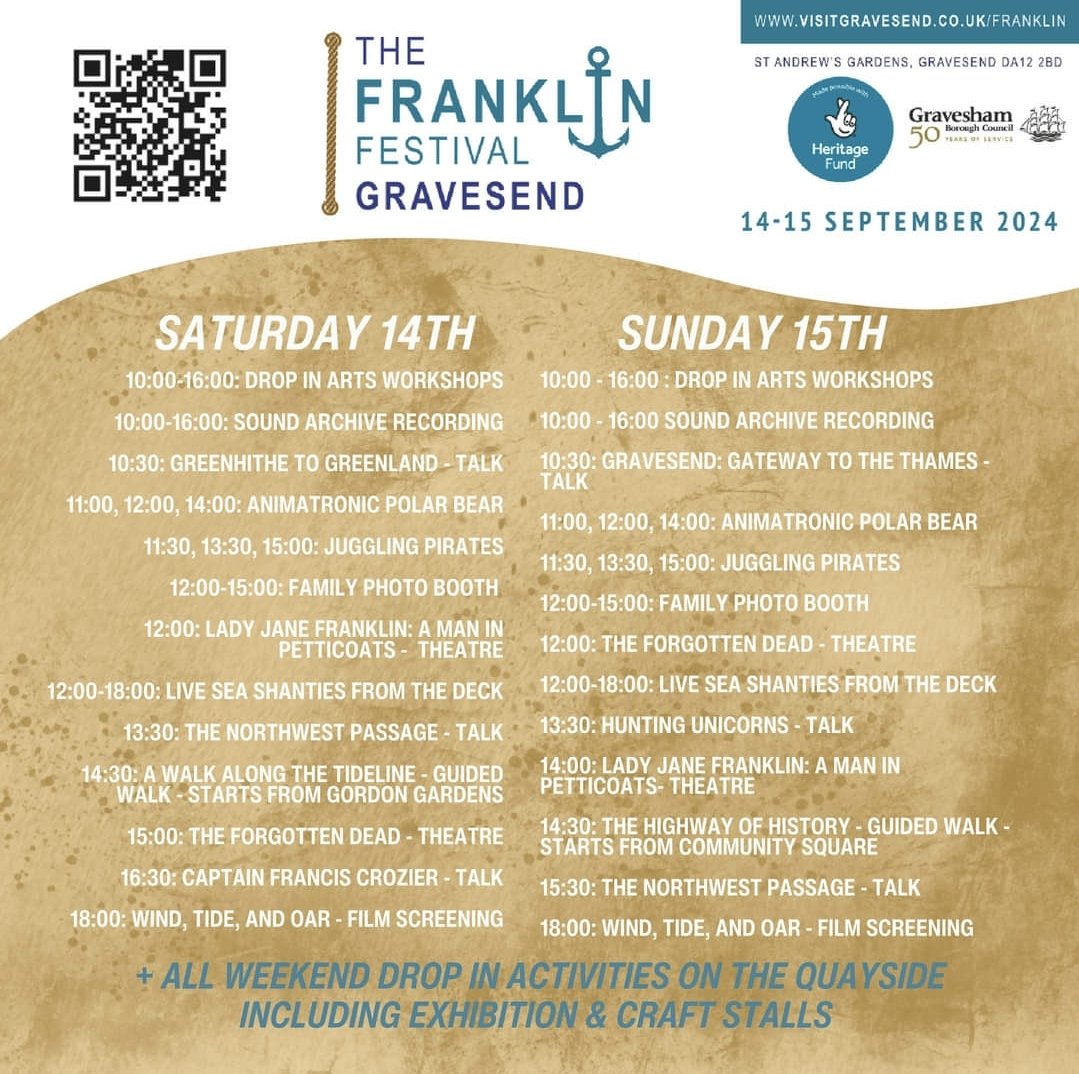 Visit Gravesham (@visit_gravesham) on Twitter photo Bring your friends & family to the fantastic #FranklinFestival, St Andrew’s Quayside, today & tomorrow from 10am 🌊
Celebrate our town & its link to the #Thames ☀️ Full event schedule - 
visitgravesend.co.uk/events/the-fra… 📱
💙 #Gravesham Bring your friends & family to the fantastic #FranklinFestival, St Andrew’s Quayside, today & tomorrow from 10am 🌊
Celebrate our town & its link to the #Thames ☀️ Full event schedule - 
visitgravesend.co.uk/events/the-fra… 📱
💙 #Gravesham