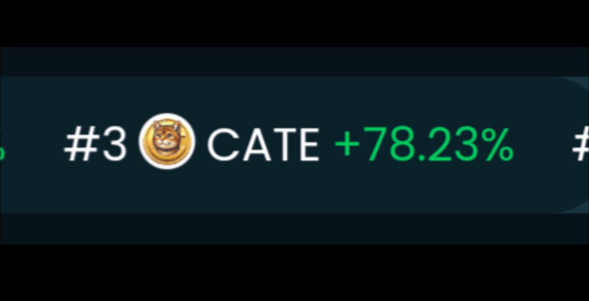 Overdose_AI's tweet photo. BREAKING NEWS:

Once again, the Overdose fam caught early one of the best performing coins on ETH - $CATE.

It's not luck, it's understanding how the attention economy works ✍️ https://t.co/plSg18VHmg