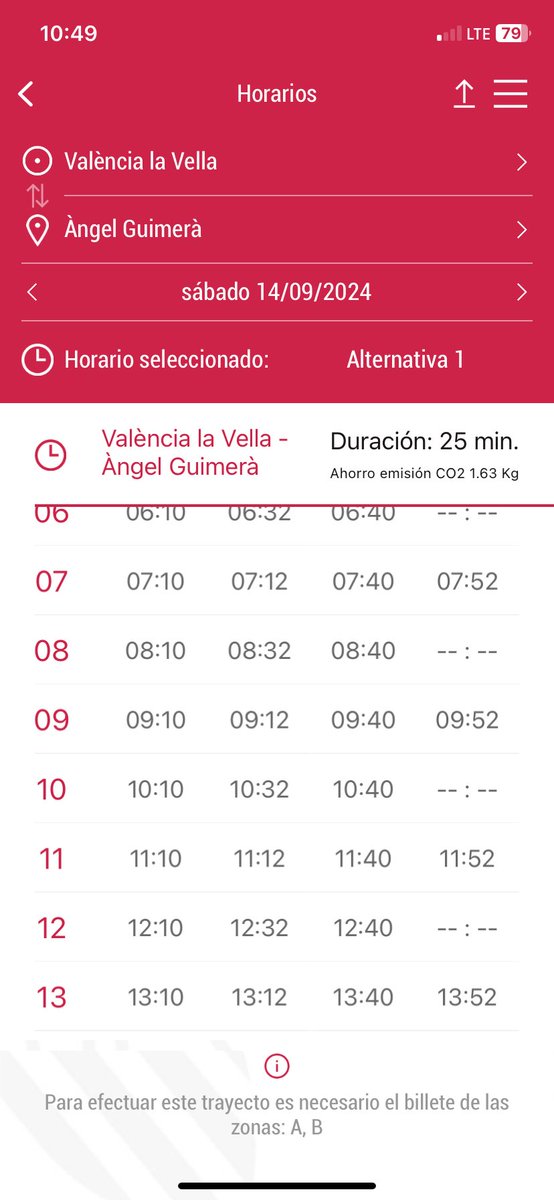 clcoloma's tweet photo. @metrovalencia que bien la app!! 👏🏼👏🏼👏🏼en la franja de las 10:00-11:00 se supone que valencia la vella-angel guimera pasa a las 10:10 10:32 10:40, en el papel que en la parada solo a las 10:32 y así ha sido, esperando estamos… #GRACIAS por tener la app actualizada!!! https://t.co/cddpMPE8Yk