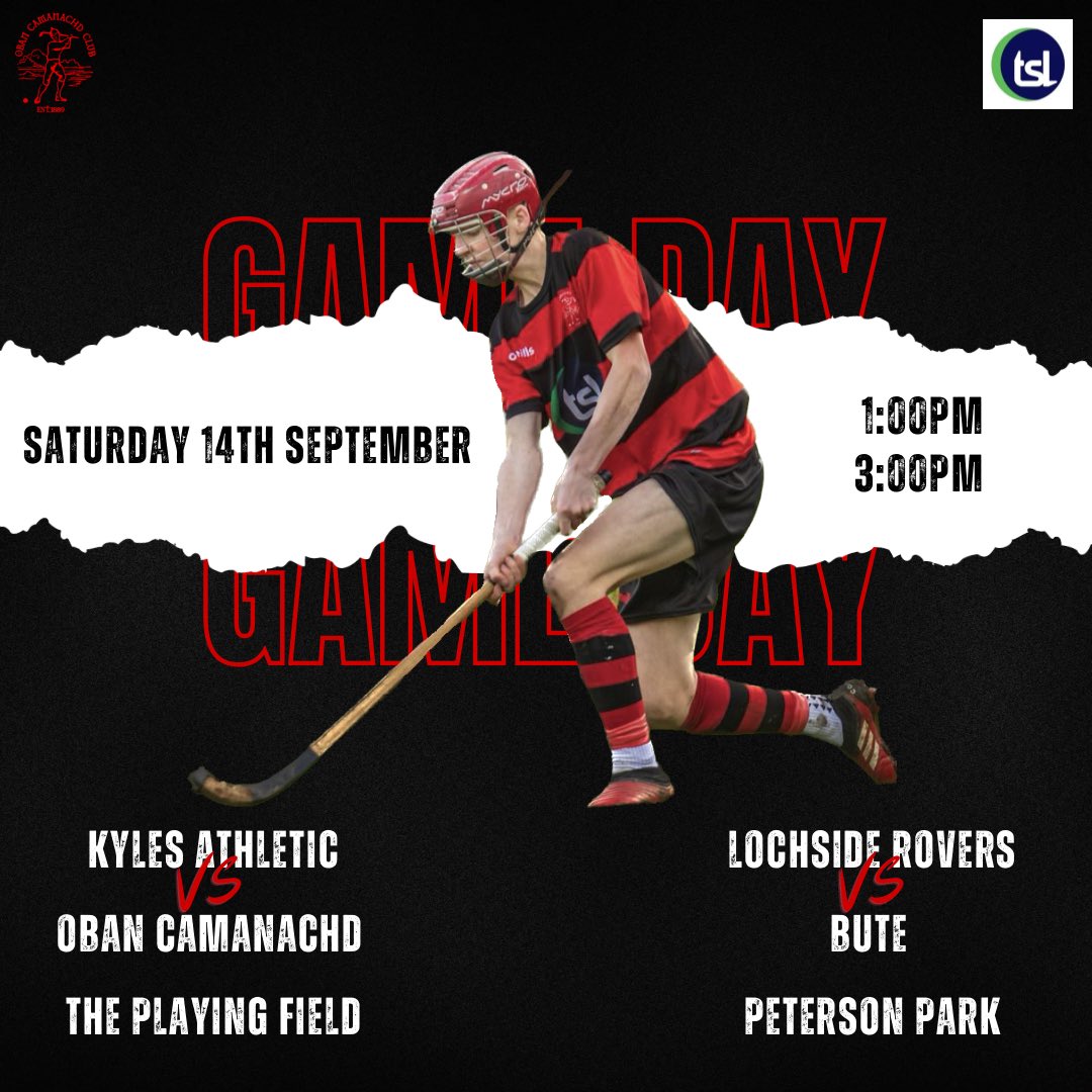 Hopefully see most of you in Glasgow this afternoon! 🔴⚫️

@ShintyCentral 
<a href="/camanachd/">Shinty</a> 
@KylesAthletic 
<a href="/Buteshintyclub/">Bute Shinty Club</a> 

#WeAreObanCamanachd🔴⚫️