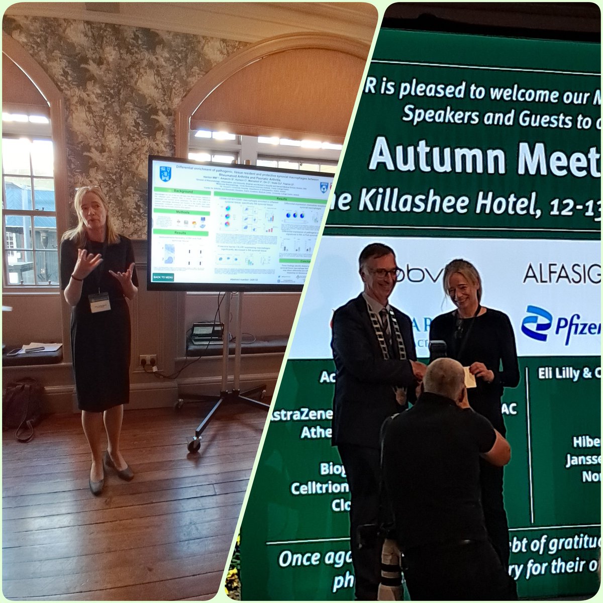 Molecular Rheumatology TCD (@moleculartcd) on Twitter photo Well done to <a href="/MeganHanlon4/">Megan Hanlon</a> feat Prof Fearon / <a href="/CardArthritis/">CARD</a> for winning the best poster presentation for the remarkable work on synovial macrophage signatures in RA&PsA. 🎖 <a href="/Arthritisie/">Arthritis Ireland</a> <a href="/TrinityMed1/">School of Medicine, Trinity College Dublin</a> <a href="/tcdTBSI/">TCD TBSI</a> <a href="/Irishimmunology/">Irish Immunology</a> Well done to <a href="/MeganHanlon4/">Megan Hanlon</a> feat Prof Fearon / <a href="/CardArthritis/">CARD</a> for winning the best poster presentation for the remarkable work on synovial macrophage signatures in RA&PsA. 🎖 <a href="/Arthritisie/">Arthritis Ireland</a> <a href="/TrinityMed1/">School of Medicine, Trinity College Dublin</a> <a href="/tcdTBSI/">TCD TBSI</a> <a href="/Irishimmunology/">Irish Immunology</a>