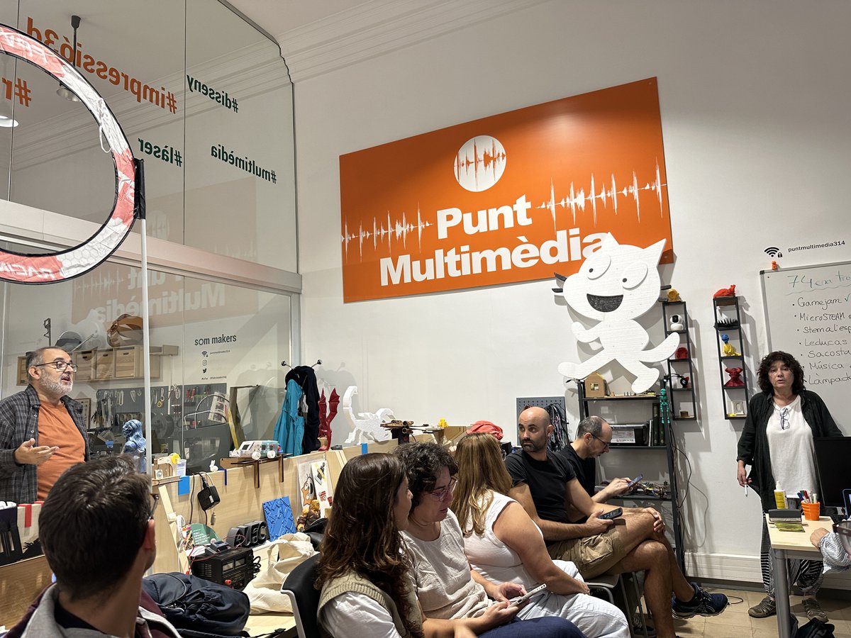 ScratchEd Meetup BCN tweet media