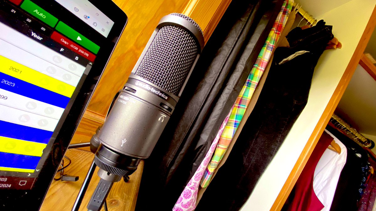 Saturday Morning on <a href="/MatineeRadioUK/">Matinee Musicals</a> from my wardrobe this week 😂