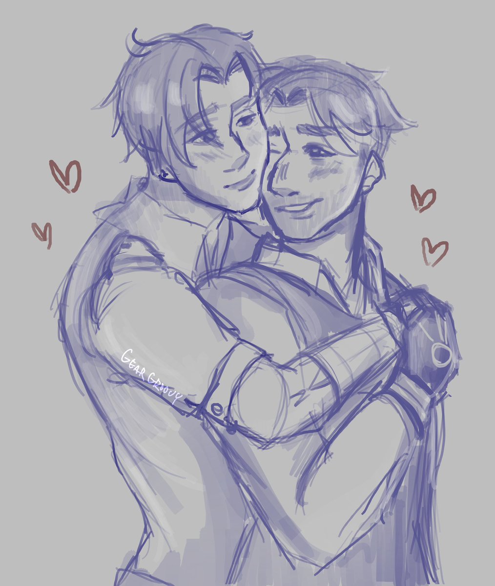 Montrenzo doodle sketch thingy I drew at work. 😪 ❤️