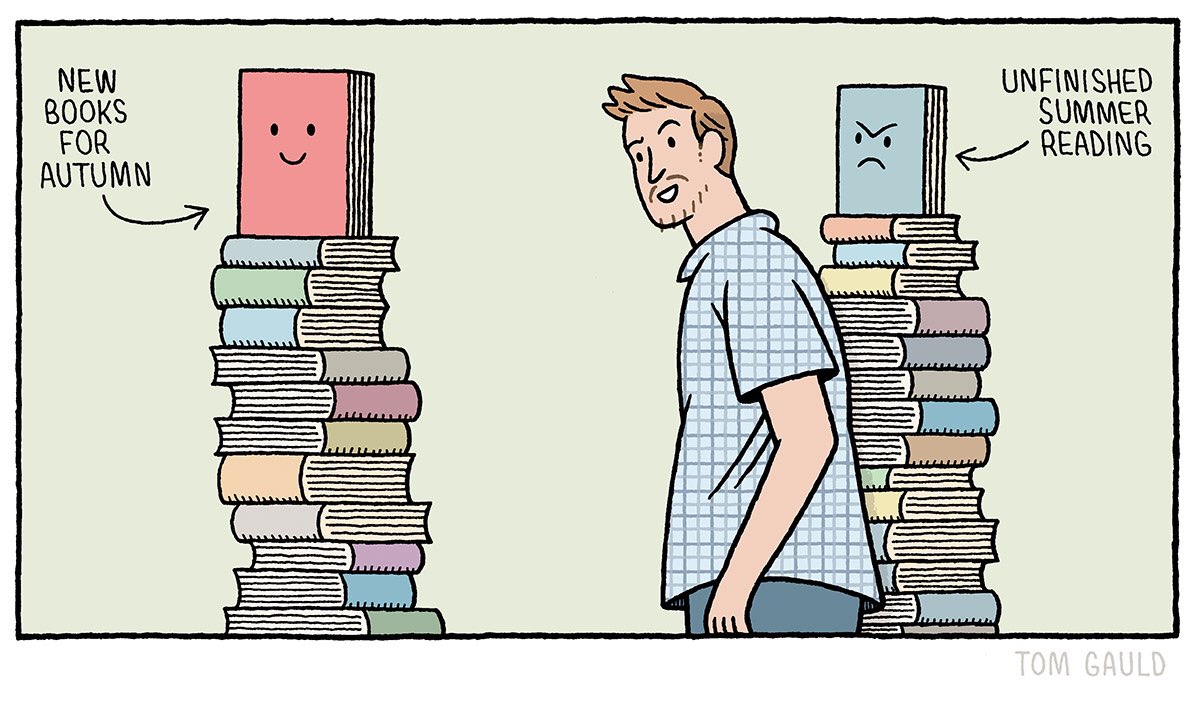 My cartoon for the <a href="/GuardianBooks/">Guardian Books</a> autumn reading special.