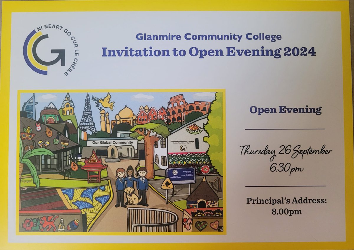 GCC welcomes all new and prospective students to our annual Open Evening on Thursday 26 September, 6.30-9pm <a href="/CorkETB/">CorkETB🇮🇪🇪🇺</a>
