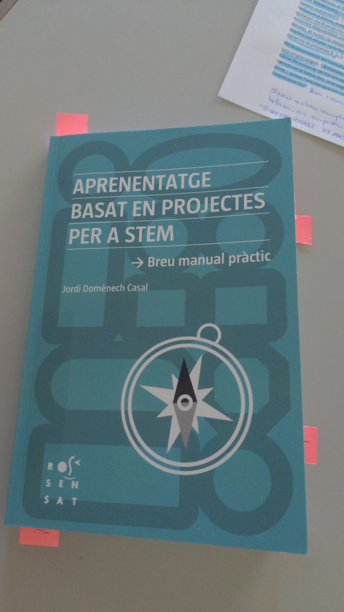 Després de mesos davant un fred .pdf, per fi tinc a les mans el nou llibre del <a href="/jdomenechca/">Jordi Domènech</a> que es presenta avui a @rosasensat entre companyes i col·legues. Gràcies, Jordi, per encarregar-me la deliciosa feina de llegir-ho i compartir-ho! És magnífic, és brutal