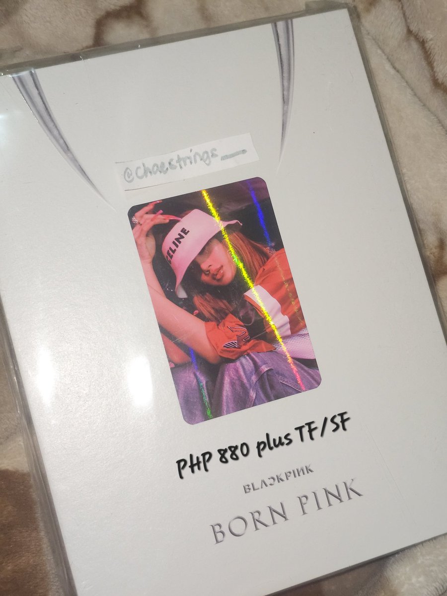 chaestrings_'s tweet photo. wts lfb ph

BORNPINK SEALED ALBUM with POB
ONHAND

💸: Not 880, 680 na lang plus TF/SF

★ with POB (+PC &amp; POSTER)
★ meet up or via shipping (loc. Fairview)
★ no to sensitive buyer 
★ dm me if interested

blackpink jennie lisa jisoo rosé bornpink album pcs white ver
#LALISA https://t.co/Rz6a6JHLU0