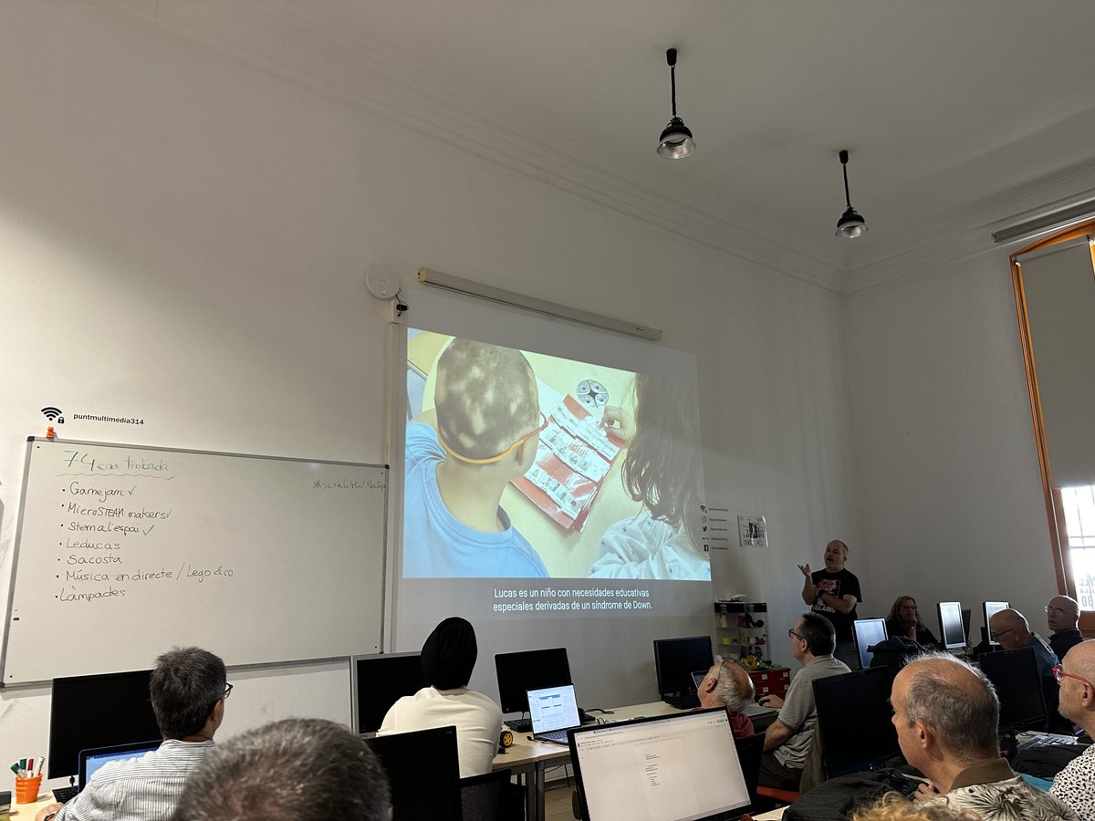 ScratchEd Meetup BCN tweet media