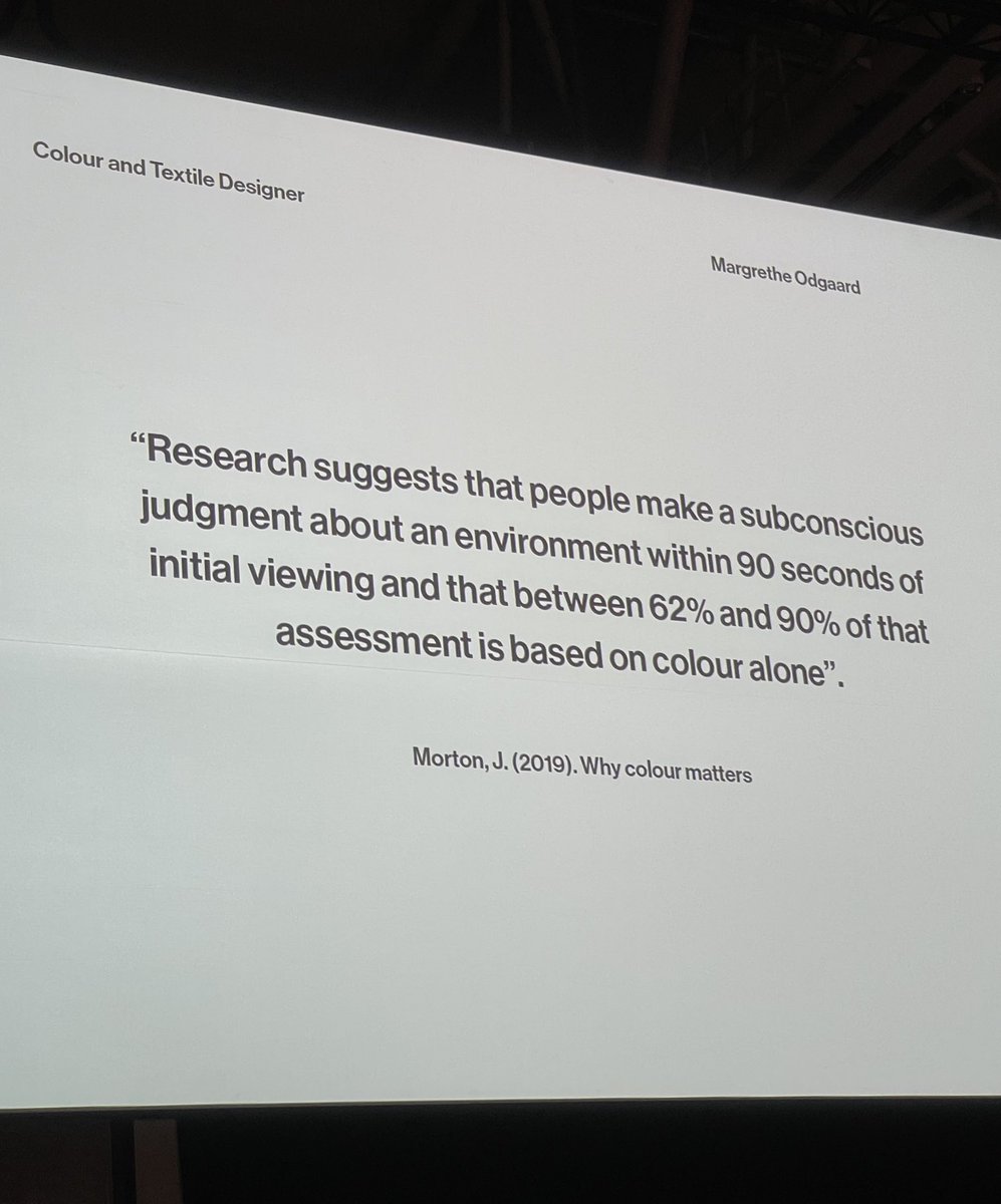 Väreillä on merkitystä. Margrethe Odgaard avaa värien merkitystä ja vaikutusta Habitare2024:ssa.