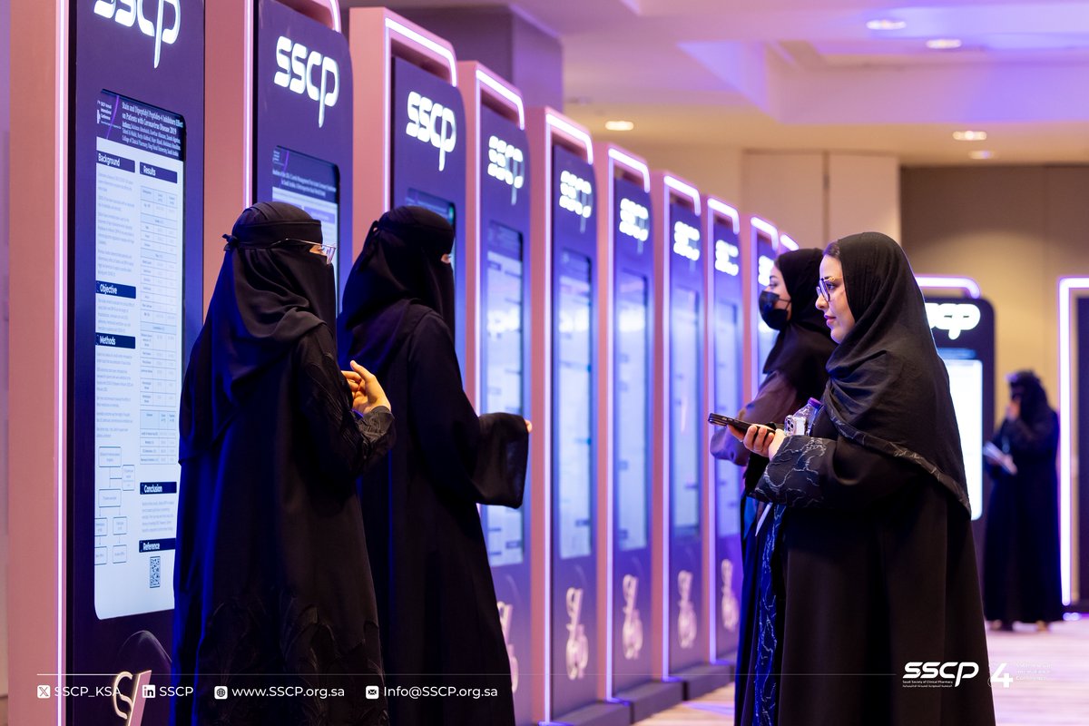 SSCP_KSA's tweet image. Thrilling highlights emerged at #SSCP24 as skilled professionals unveiled their research during the Poster Presentation Competition! ✨
#SSCP24 #InfiniteKnowledge