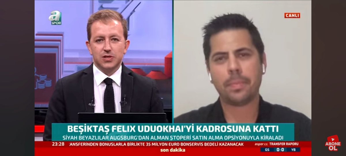 Yaz transfer sezonu sona erdi, tüm takımlarımıza sakatlıksız bir sezon dilerim. Geçtigimiz transfer penceresinde bana yayınlarında yer veren, oyuncu değerlendirmelerinde alan acan; <a href="/aspor/">A Spor</a> ve değerli <a href="/koraybaloglu/">Koray Baloğlu</a> teşekkür ederim.
<a href="/trscouts/">TrScouts</a> olarak çalışmalarımıza devam edeceğiz...