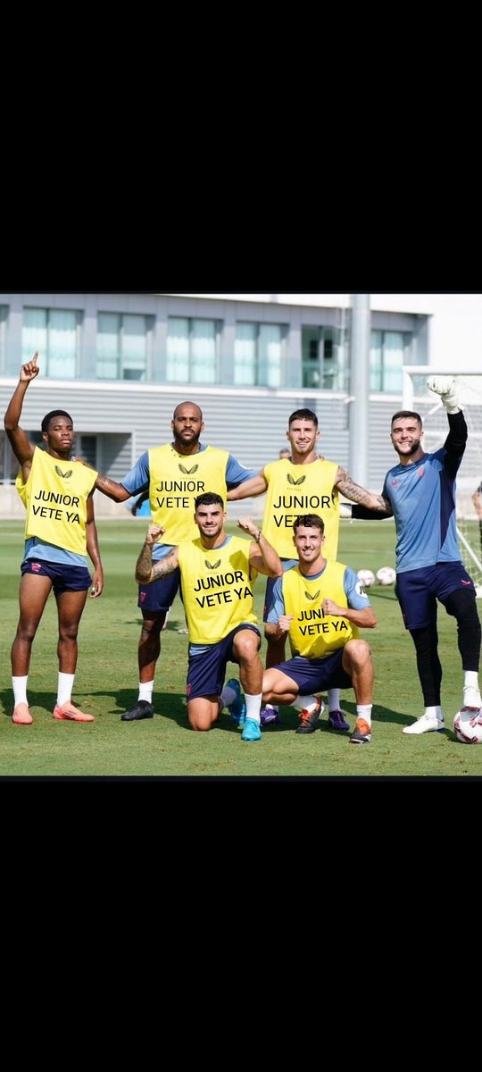 Hasta los jugadores los reclaman 
#JuniorVeteYa