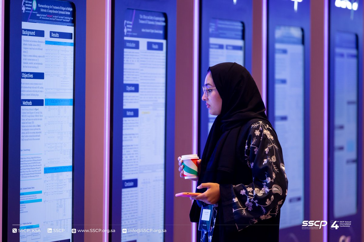 SSCP_KSA's tweet image. Thrilling highlights emerged at #SSCP24 as skilled professionals unveiled their research during the Poster Presentation Competition! ✨
#SSCP24 #InfiniteKnowledge