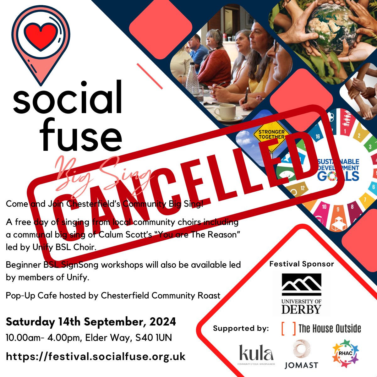 Kakou (@kakoutechuk) on Twitter photo Unfortunately, we've had to cancel today's Big Sing event featuring <a href="/UnifySign/">UNIFY - Deaf Sign Performers</a>.
However, if you are a fluent BSL user with a love for music, our ever-popular signsong sessions are back with Rebecca A Withey.
Register via buytickets.at/kakoucic/13895โฆ Unfortunately, we've had to cancel today's Big Sing event featuring <a href="/UnifySign/">UNIFY - Deaf Sign Performers</a>.
However, if you are a fluent BSL user with a love for music, our ever-popular signsong sessions are back with Rebecca A Withey.
Register via buytickets.at/kakoucic/13895โฆ