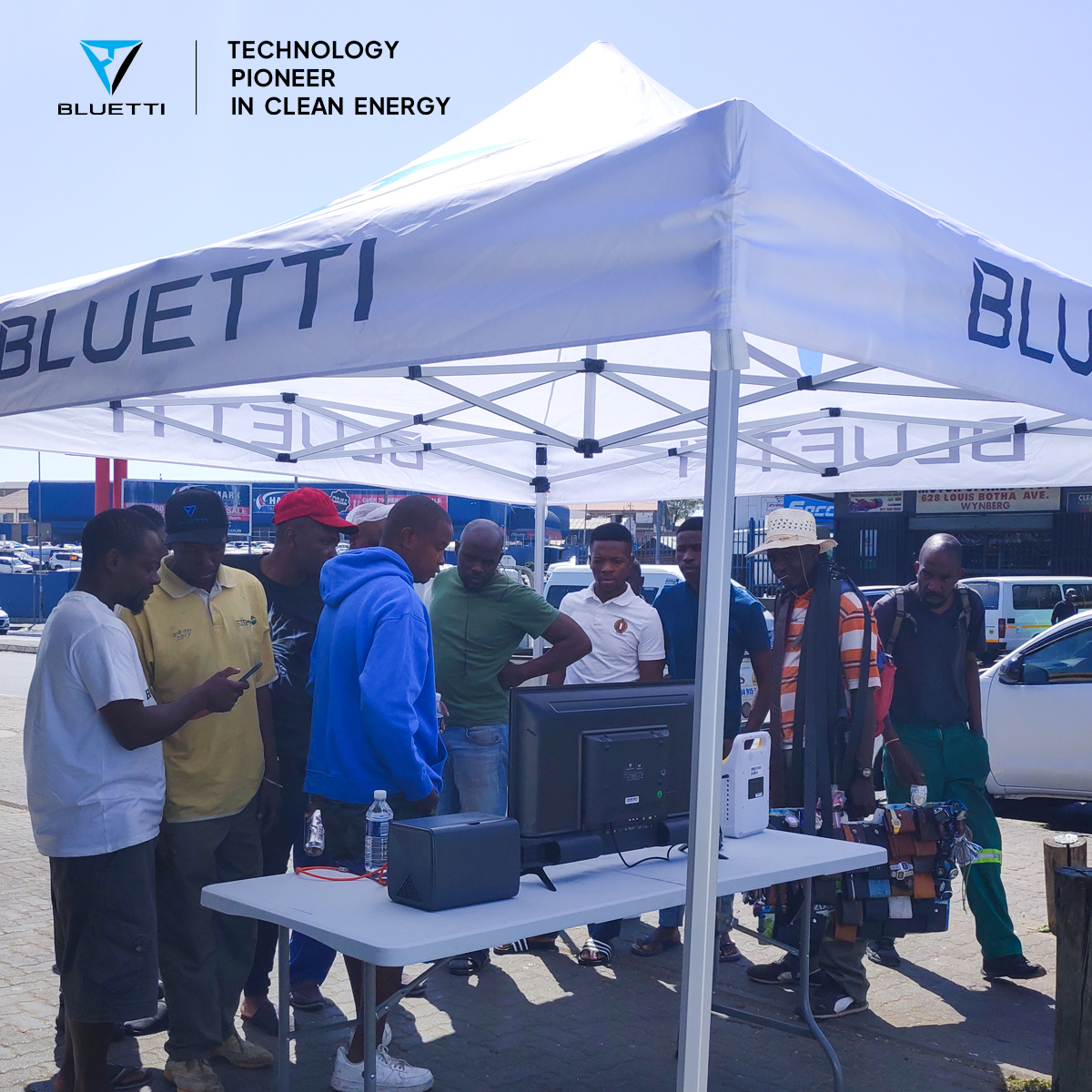 bluetti_za's tweet photo. ⚡ Join us at the Alexander roadshow and explore the future of energy with our Pay-As-You-Go solutions!

🌱 Affordable, reliable, and hassle-free – energy on your terms!

📲 WhatsApp : +27 69 882 4228（Mlungisi） and power up today!

#Power #EcoFriendlyLiving #Johannesburg https://t.co/SLUWMOF502