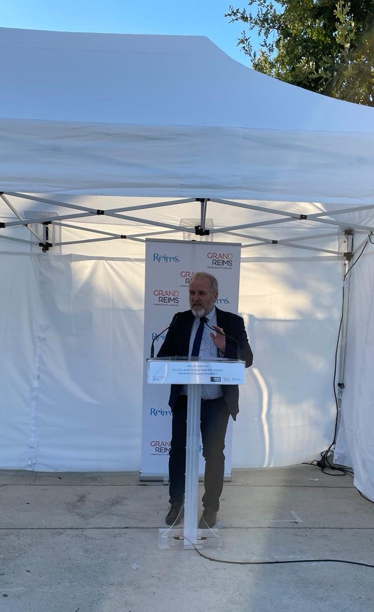 L'<a href="/universitereims/">Université de Reims Champagne-Ardenne</a> engagée au côté de la <a href="/VilledeReims/">Ville de Reims</a>  pour développer la vie étudiante #VillageDeRentréeÉtudiant. Venez découvrir et tester les services proposés par <a href="/bureims/">Bibliothèque universitaire de l'URCA</a> <a href="/SuapsReims/">suaps reims</a> #DDRS <a href="/pepite_ca/">Pépite Champagne-Ardenne</a> et le #BVE .